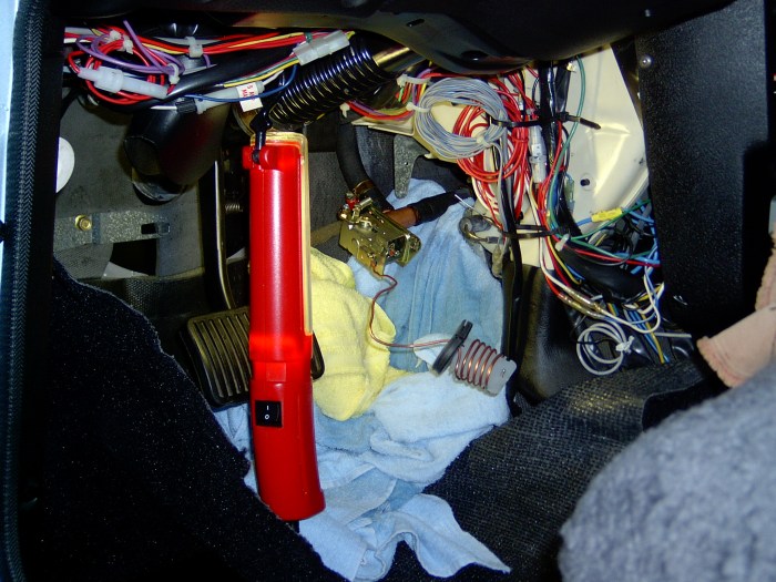 New heater valve on its way into the Volvo.