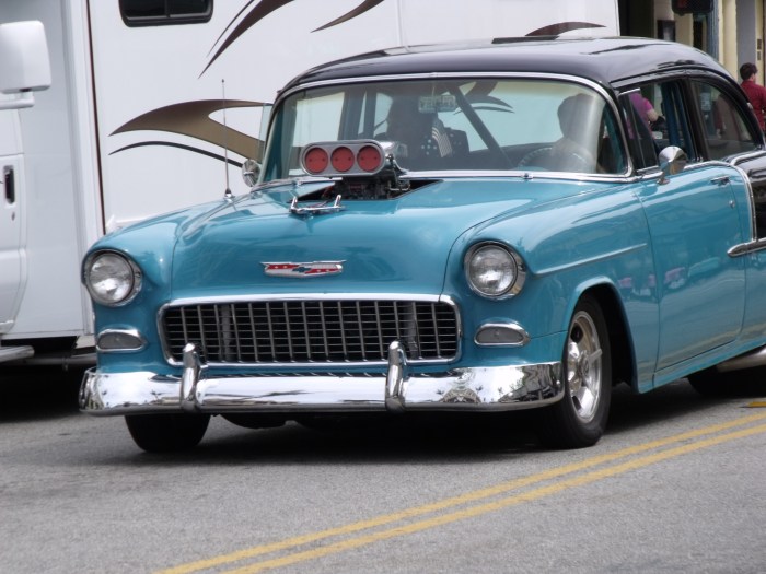 1955 Chevy hot rod in Ventura CA