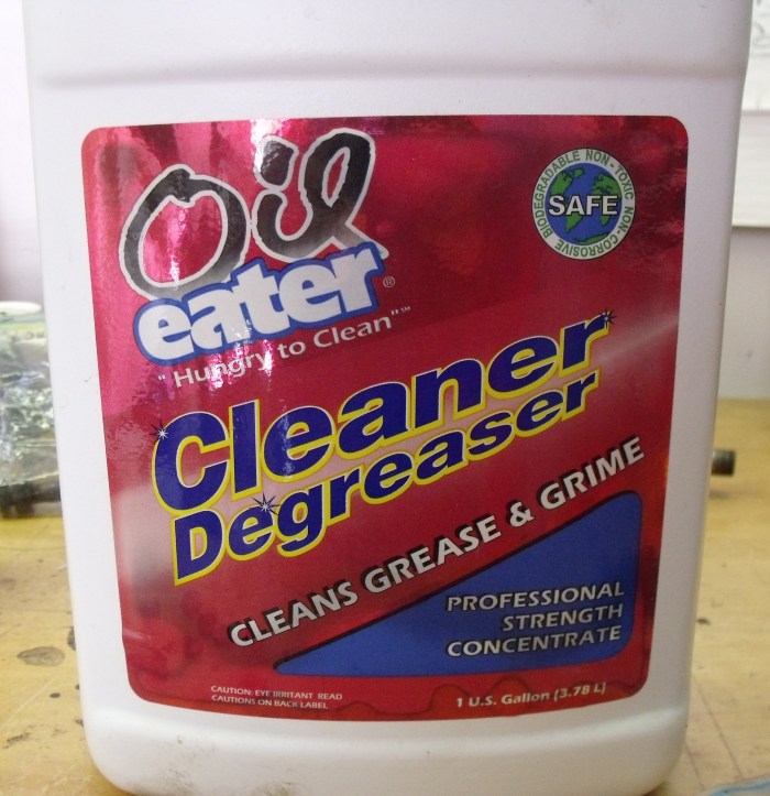 Oil Eater Cleaner Degreaser
