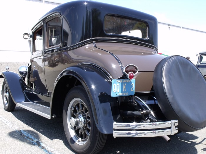 A 1927 LaSalle, a GM nameplate that would not survive but a few more years. 