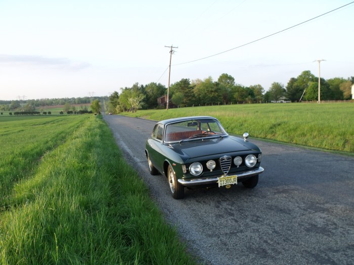 The Alfa on Higginsville Rd. in Neshanic Station. We don't see a lot of traffic 'round these parts. 