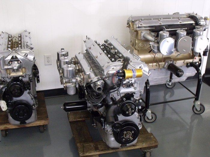 A few spare XK engines