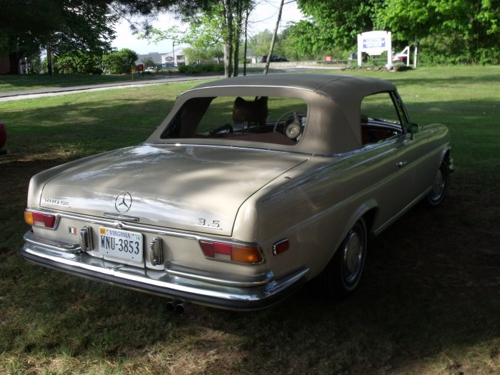 Mercedes Benz 250SE convertible