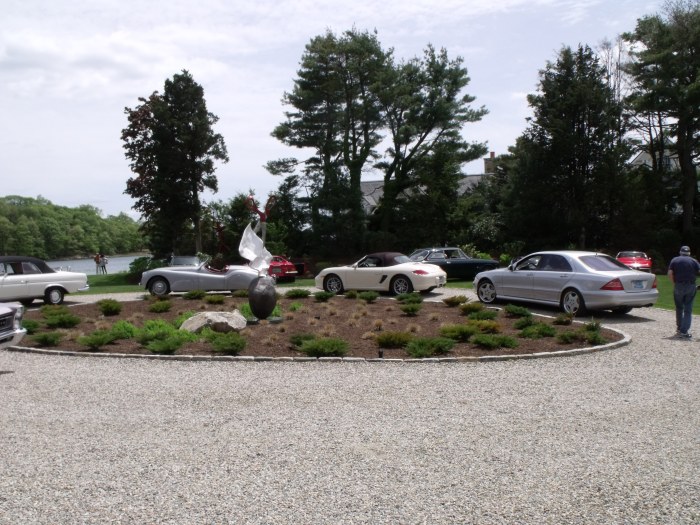 The circle in front of Bill Scheffler's home.