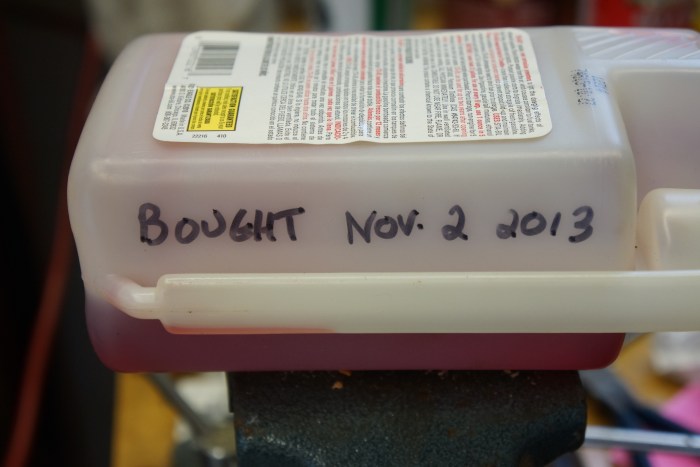 My German side makes me do these things