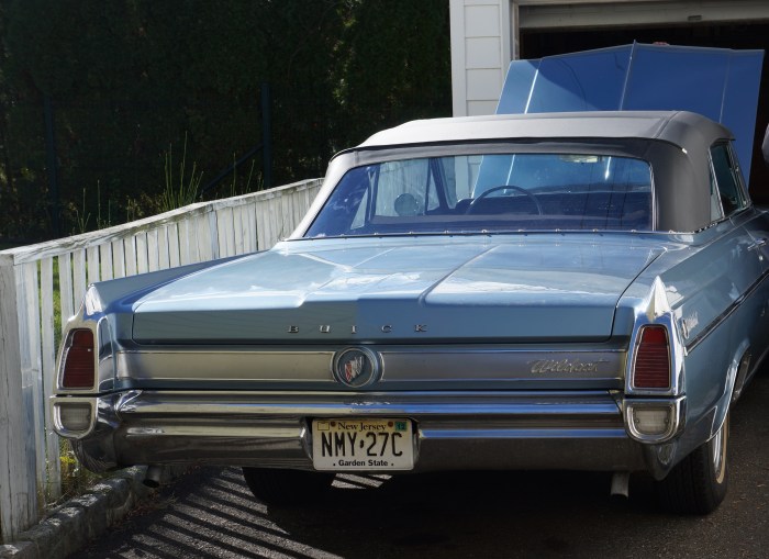 Car looks as distinctive from the rear