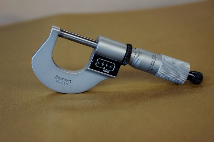 Starrett micrometer #216
