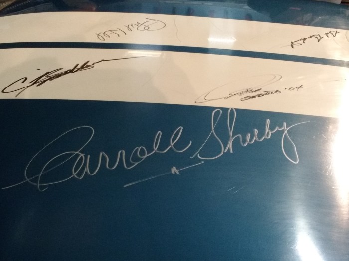 As Yogi might have said: "Carroll must have signed it while he was still alive"