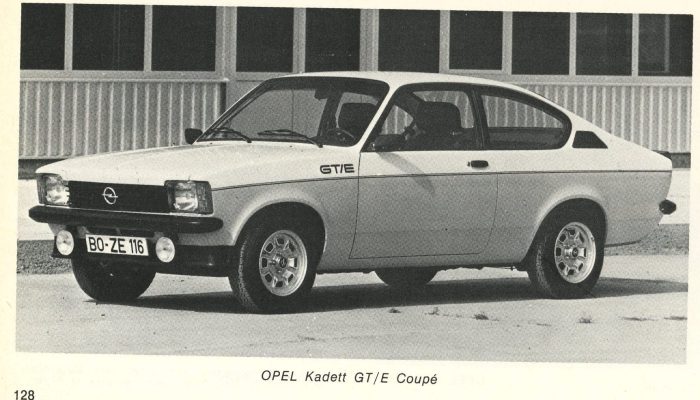 A previous-generation Opel Kadett. For the cabrio, picture a Chevy Cavalier convertible in Euro-trim. 