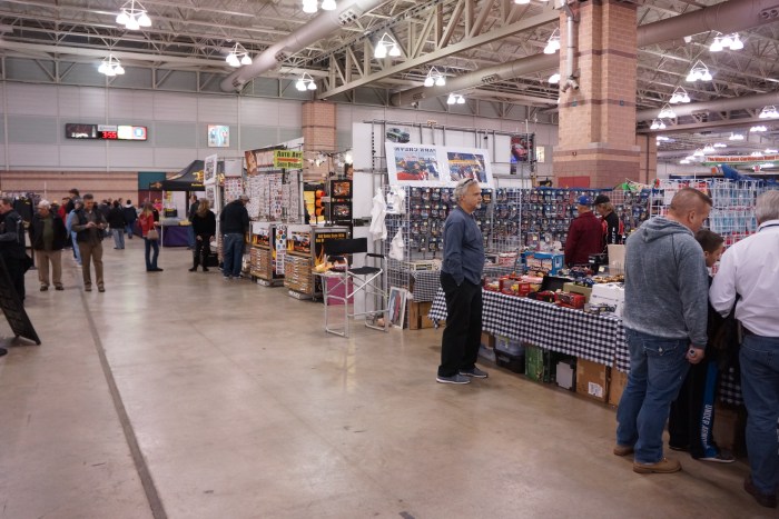 The swap meet had the usual mix of old and new stuff to tempt us all.