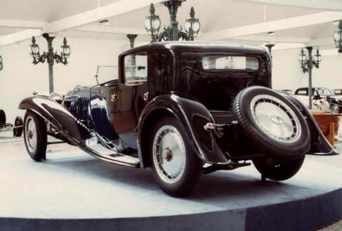 Bugatti Royale Coupe from rear