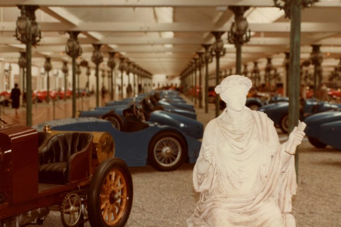 The goddess watches over the French collection