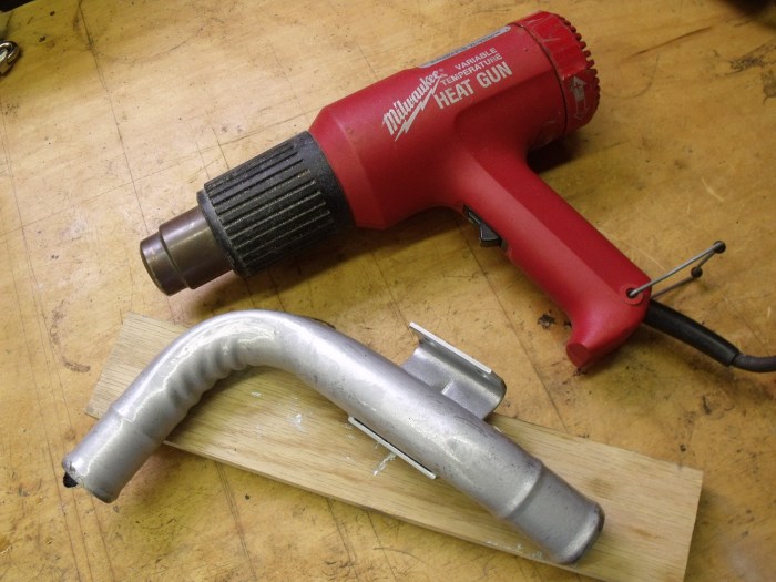 Intermediate pipe, painted with high-temp paint, was cured with heat gun