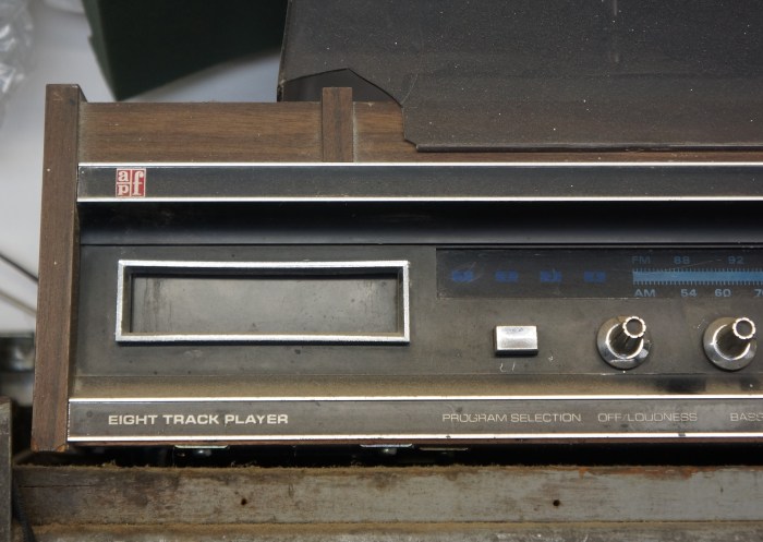 We were cranking the tunes in the garage!