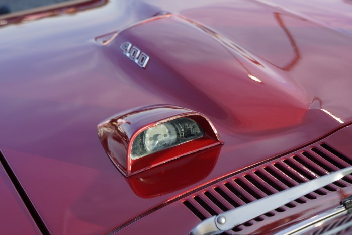 This '67 Firebird has the optional hood-mounted tach