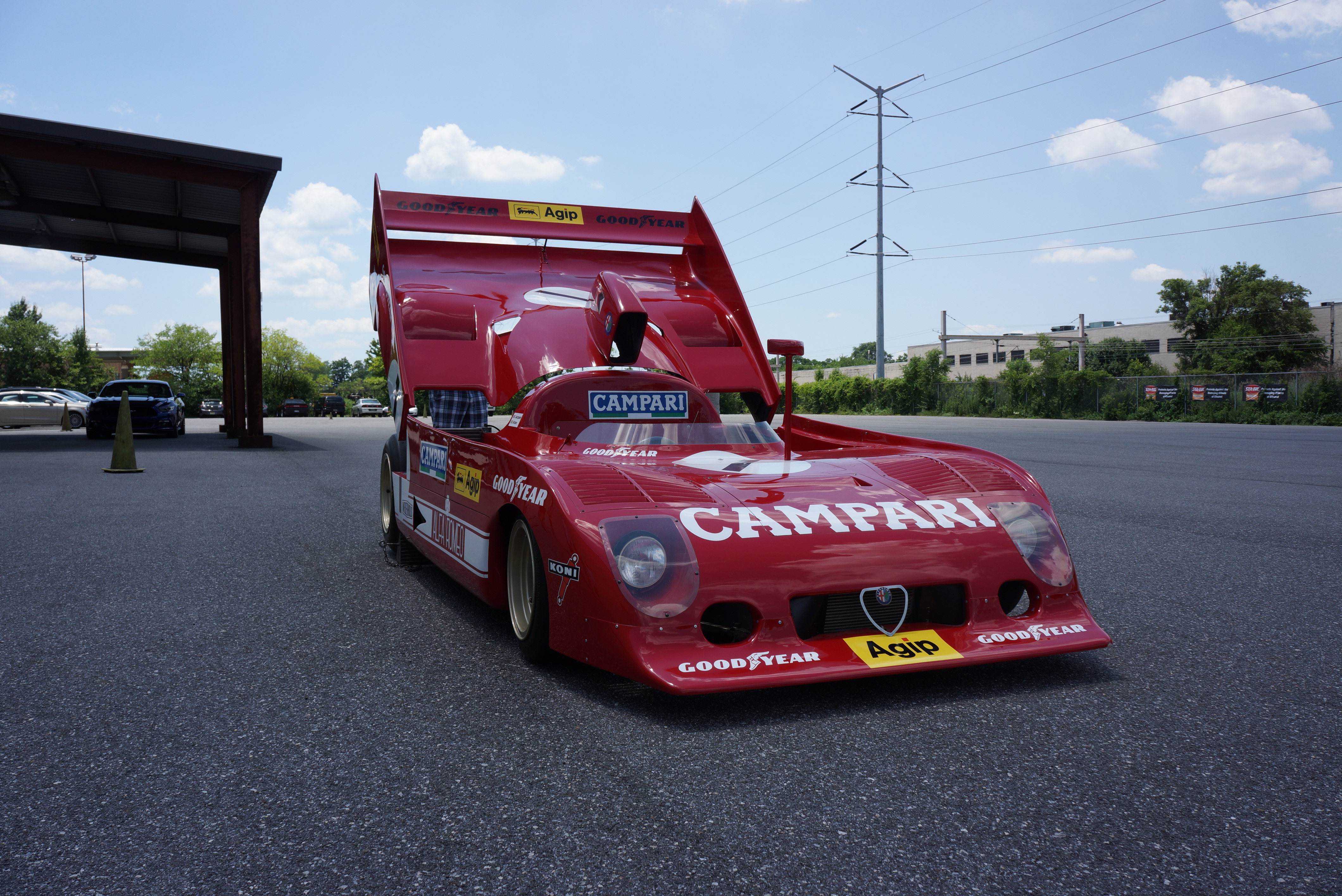 The shape screams '70s race car