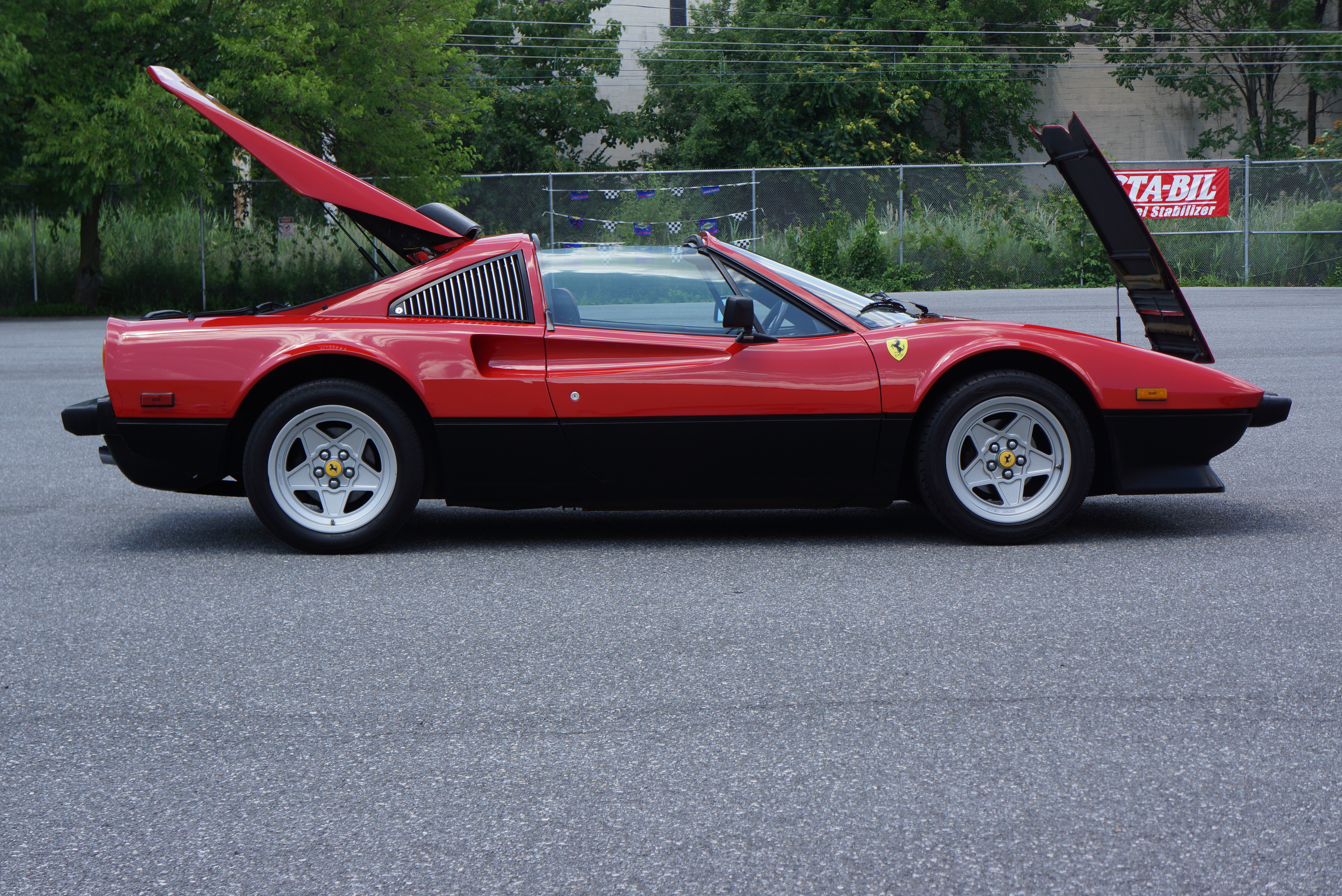 While not a V12, 308 is stunning '70s shape