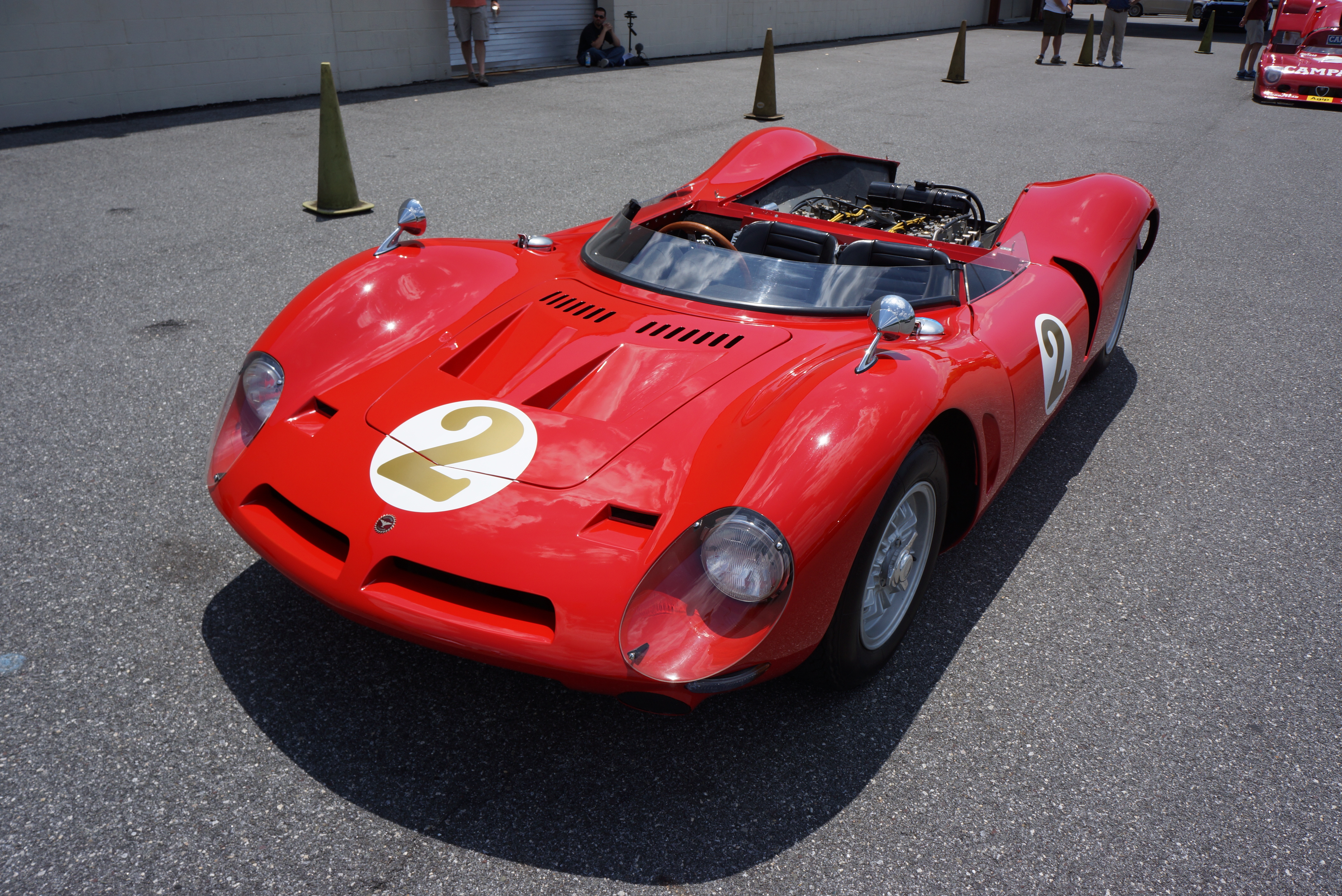 Bizzarrini looks almost two-dimensional from this angle