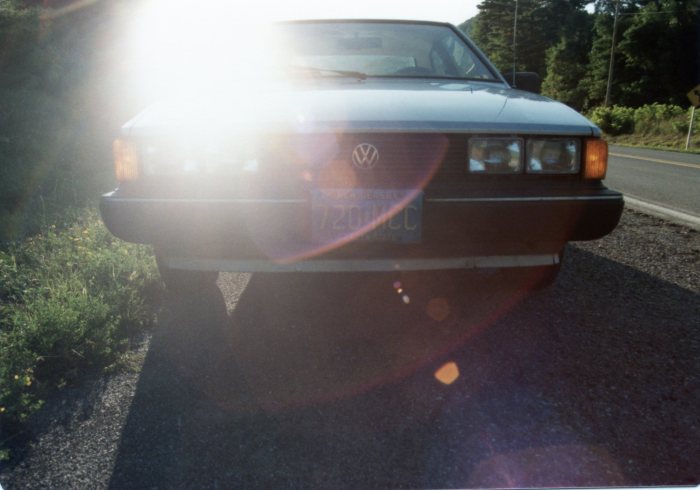 My attempt at an artsy Scirocco shot. 