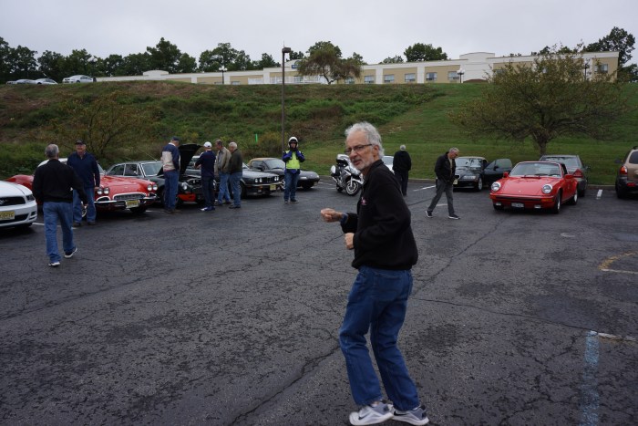 "I gotta get over there, they're talking about me"