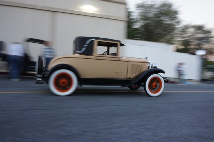 It got in and out under its own power