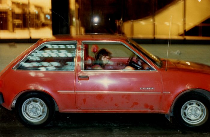 Among other things the car didn't get done to it was washing. 