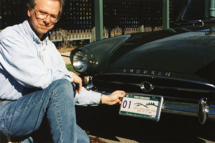 A tradition begins: documenting the installation of the rally plate