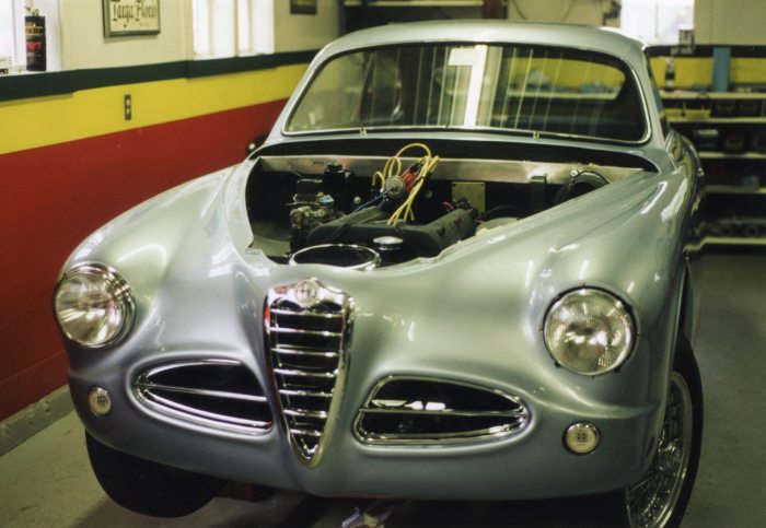 This rare Alfa Romeo 1900 looked close to being completed
