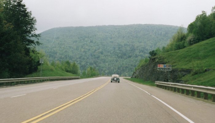 The view from the road